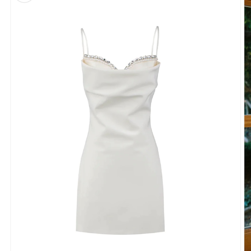 NWT - Bridal White Mini Dress by Nana Jacqueline